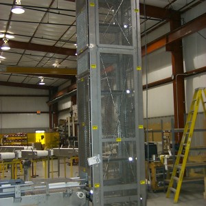 Vertical Case Accumulating Conveyor